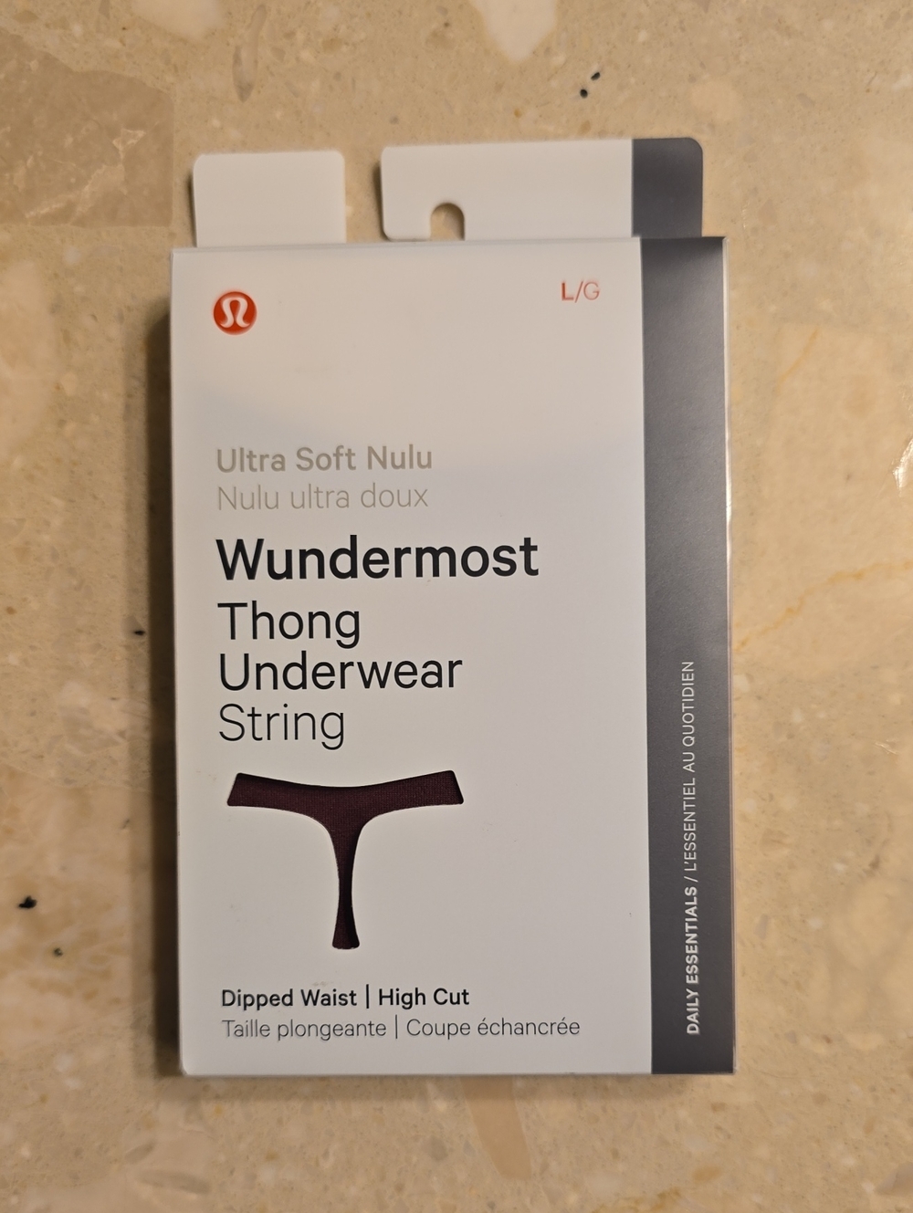 lululemon athletica Wundermost Thong Underwear - Garnet